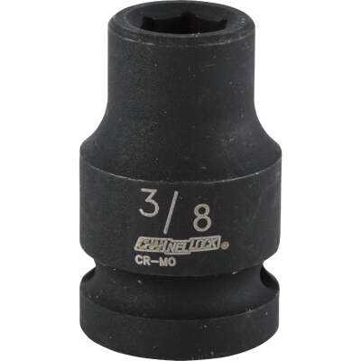 Channellock 1/2 In. Drive 3/8 In. 6-Point Shallow Standard Impact Socket