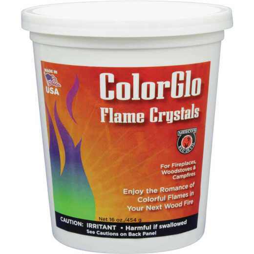 Meeco's Red Devil ColorGlo 1 Lb. Color Flame Crystals