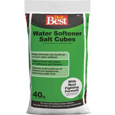 Do it Best 40 Lb. Water Softener Salt Cubes with Rust Remover