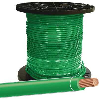 Southwire 500 Ft. 8 AWG Stranded Green THHN Electrical Wire