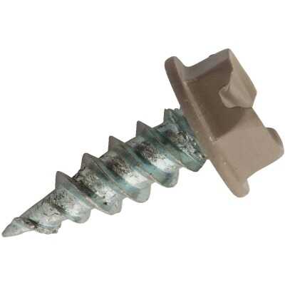 Do it #8 x 1/2 In. Clay Slotted Hex Washer Head Screw (100 Ct.)