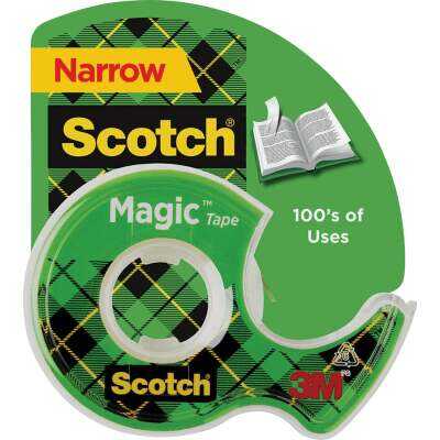 Scotch Magic Tape, 1/2 In. x 800 In.